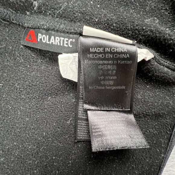 Marmot Polartec Insulated Quilted Puffer Vest Black XL Full Zip Pockets Gorp Ski - Picture 3 of 16